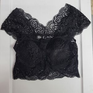 Hayden Black Lace Bra Top